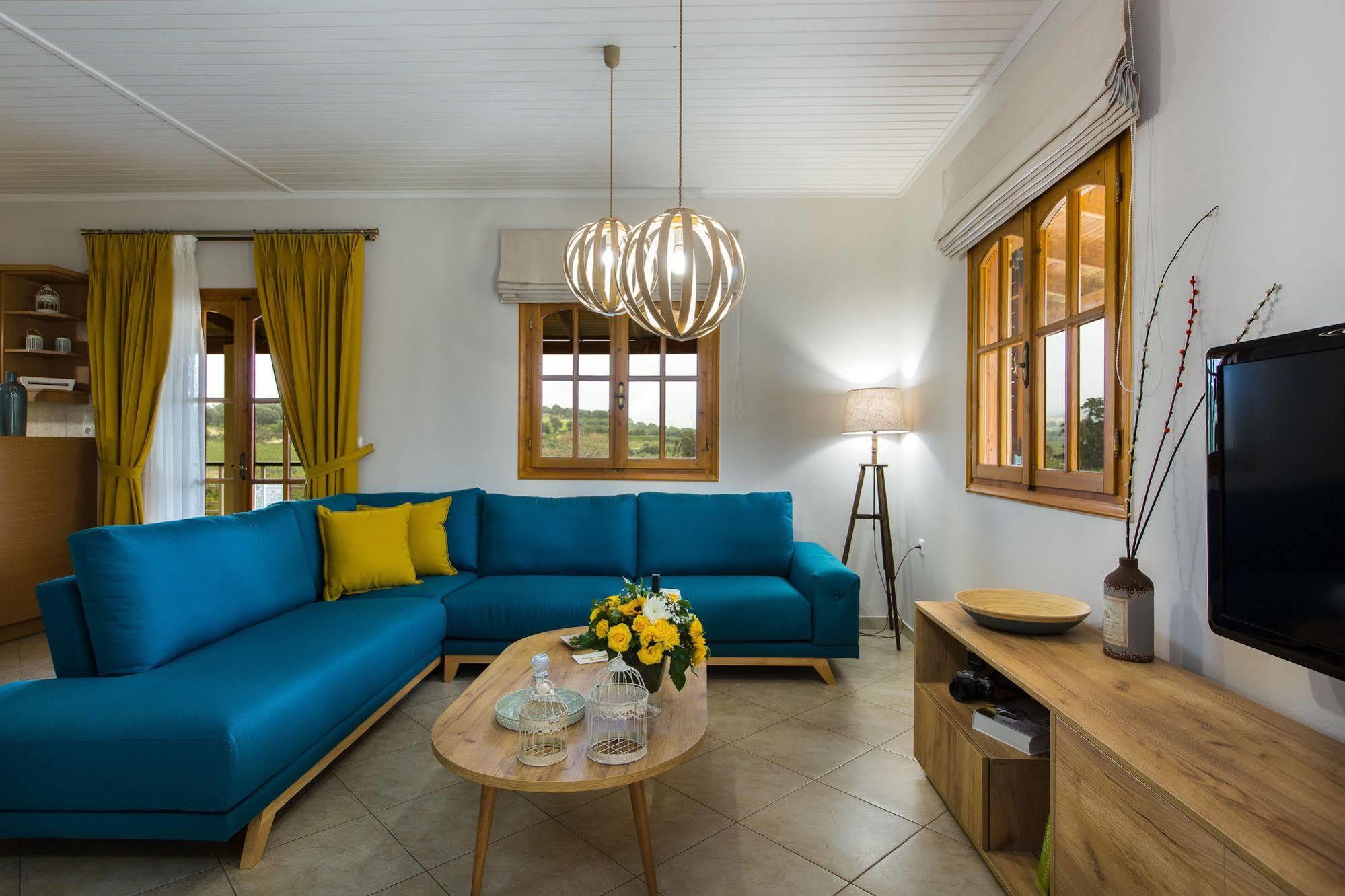 Lefkothea Villas With Large Pool, Bbq & Playground Adelianos Kampos Exteriér fotografie